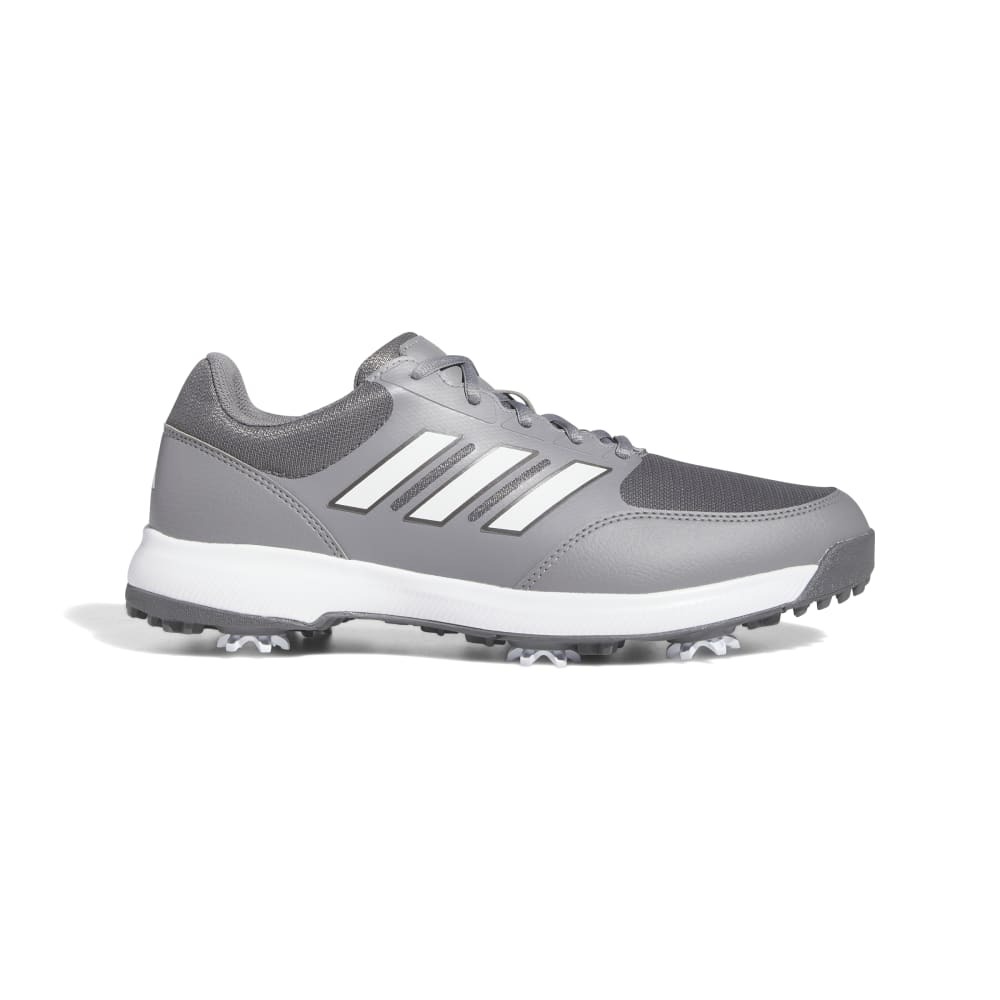 USED adidas Men's Tech Response 3.0 Golf Shoes, White/Grey Three, 8.5 Wide